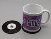 Record Coaster inspired by Public Enemy - Fillywinkel