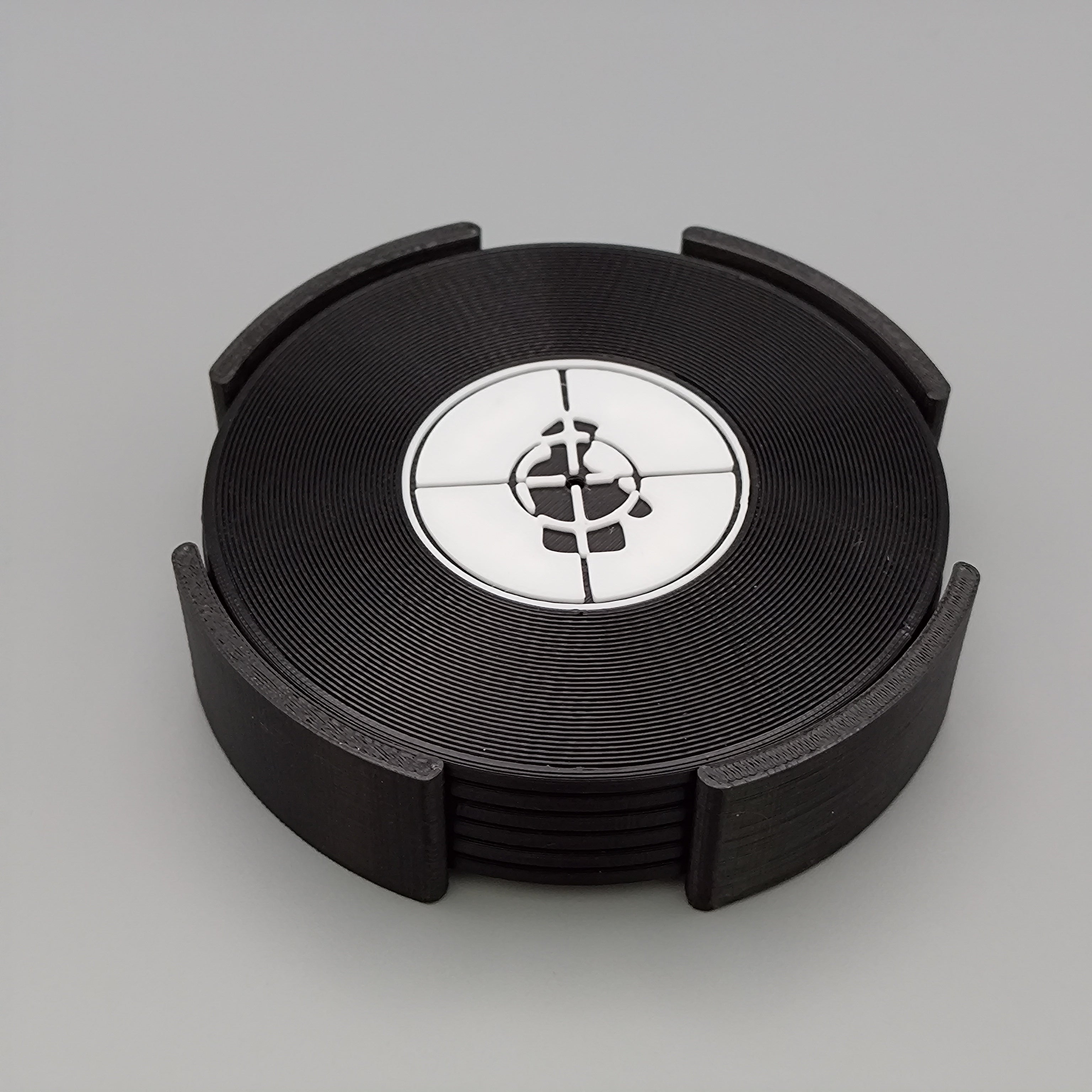 Record Coaster inspired by Public Enemy - Fillywinkel