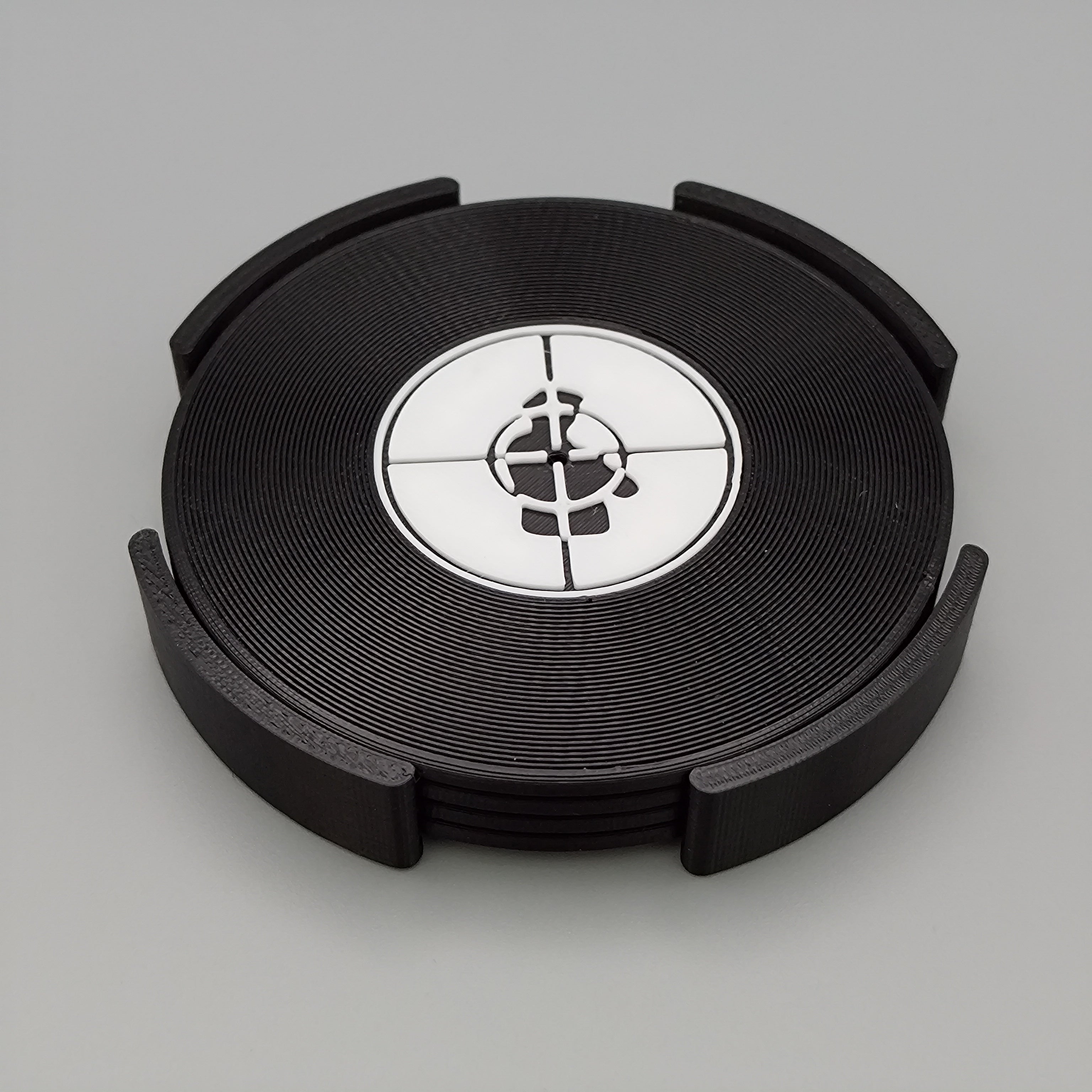 Record Coaster inspired by Public Enemy - Fillywinkel