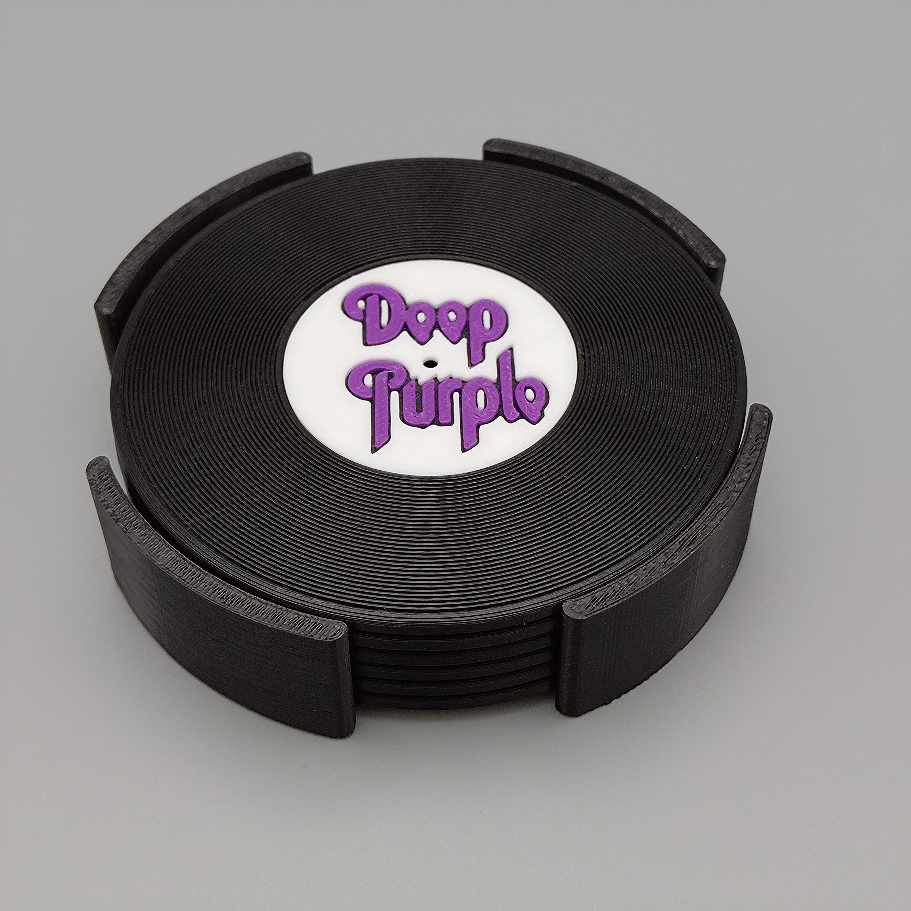 Record Coaster inspired by Deep Purple - Fillywinkel
