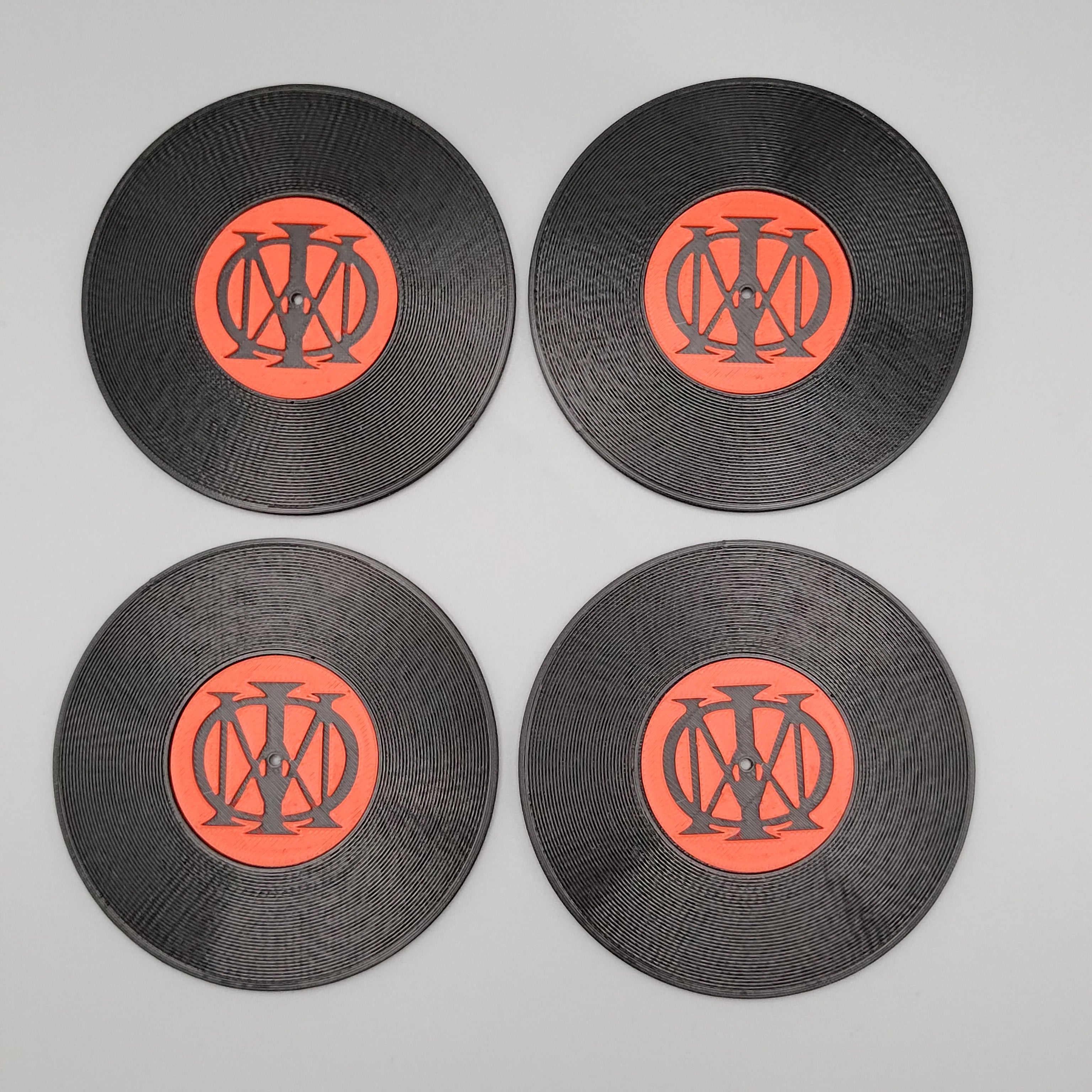 Record Coaster inspired by Dream Theater - Fillywinkel