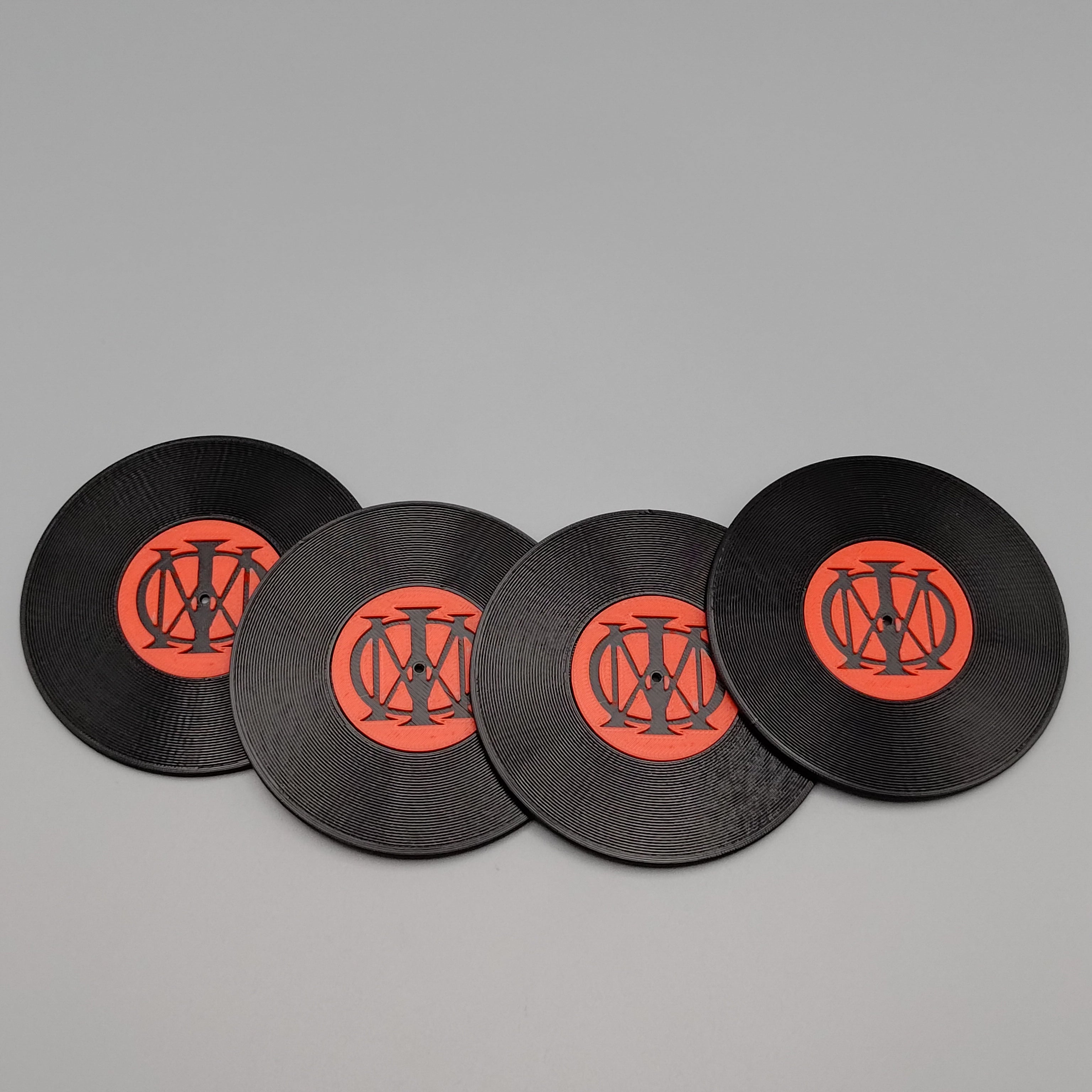 Record Coaster inspired by Dream Theater - Fillywinkel
