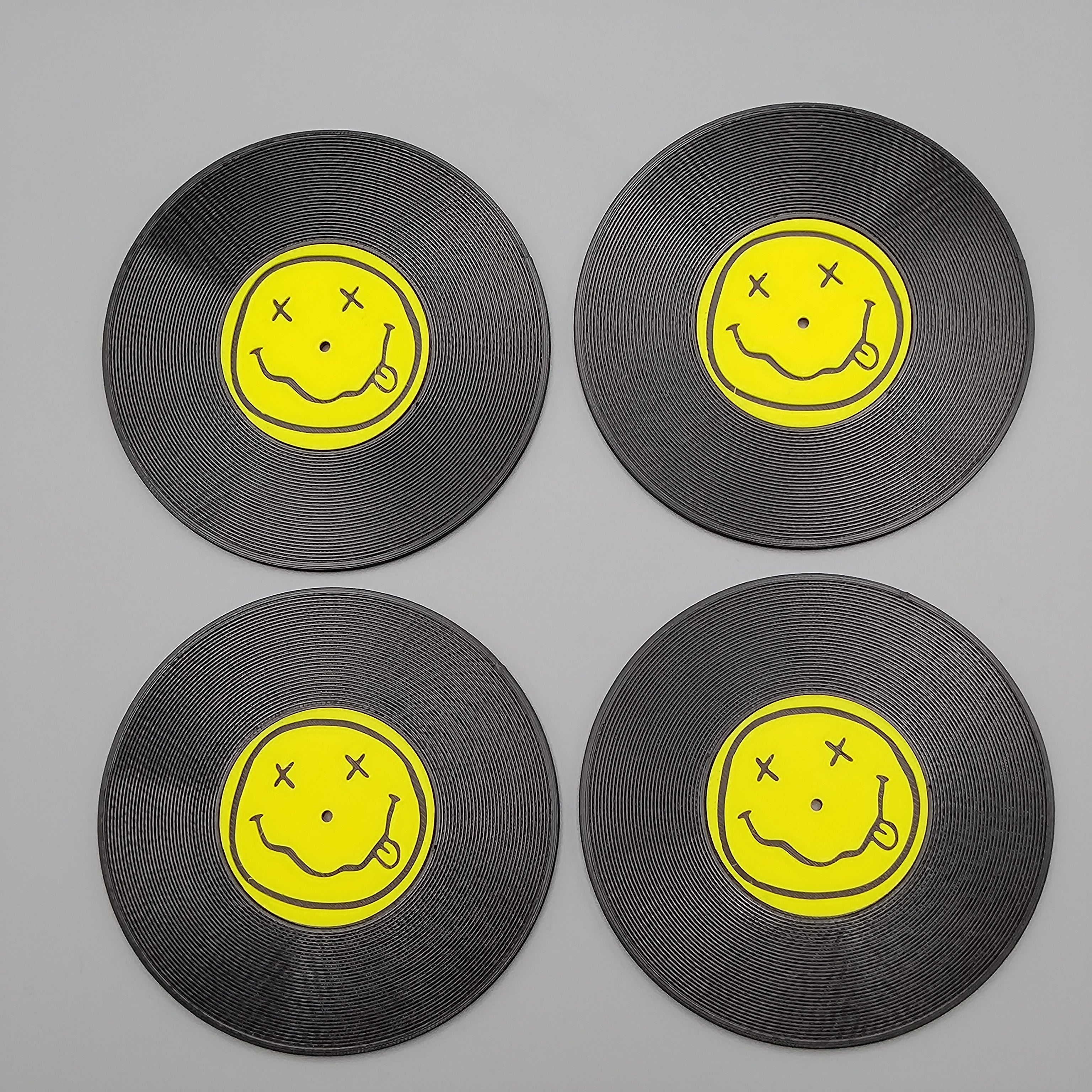 Record Coaster inspired by Nirvana - Fillywinkel