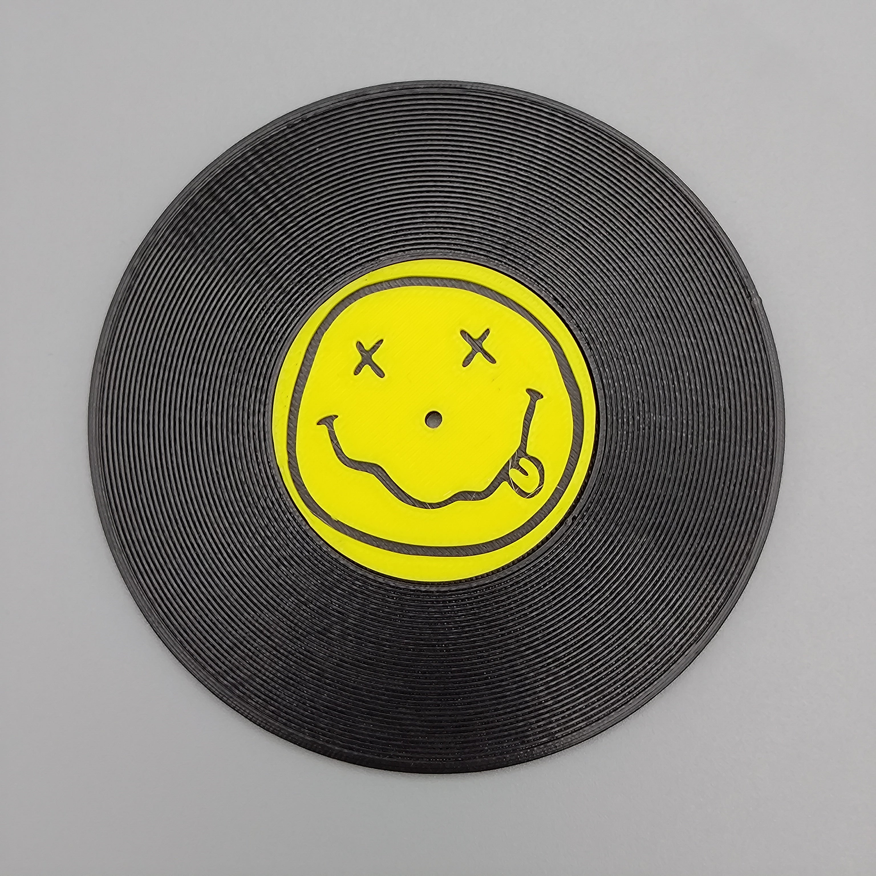 Record Coaster inspired by Nirvana - Fillywinkel
