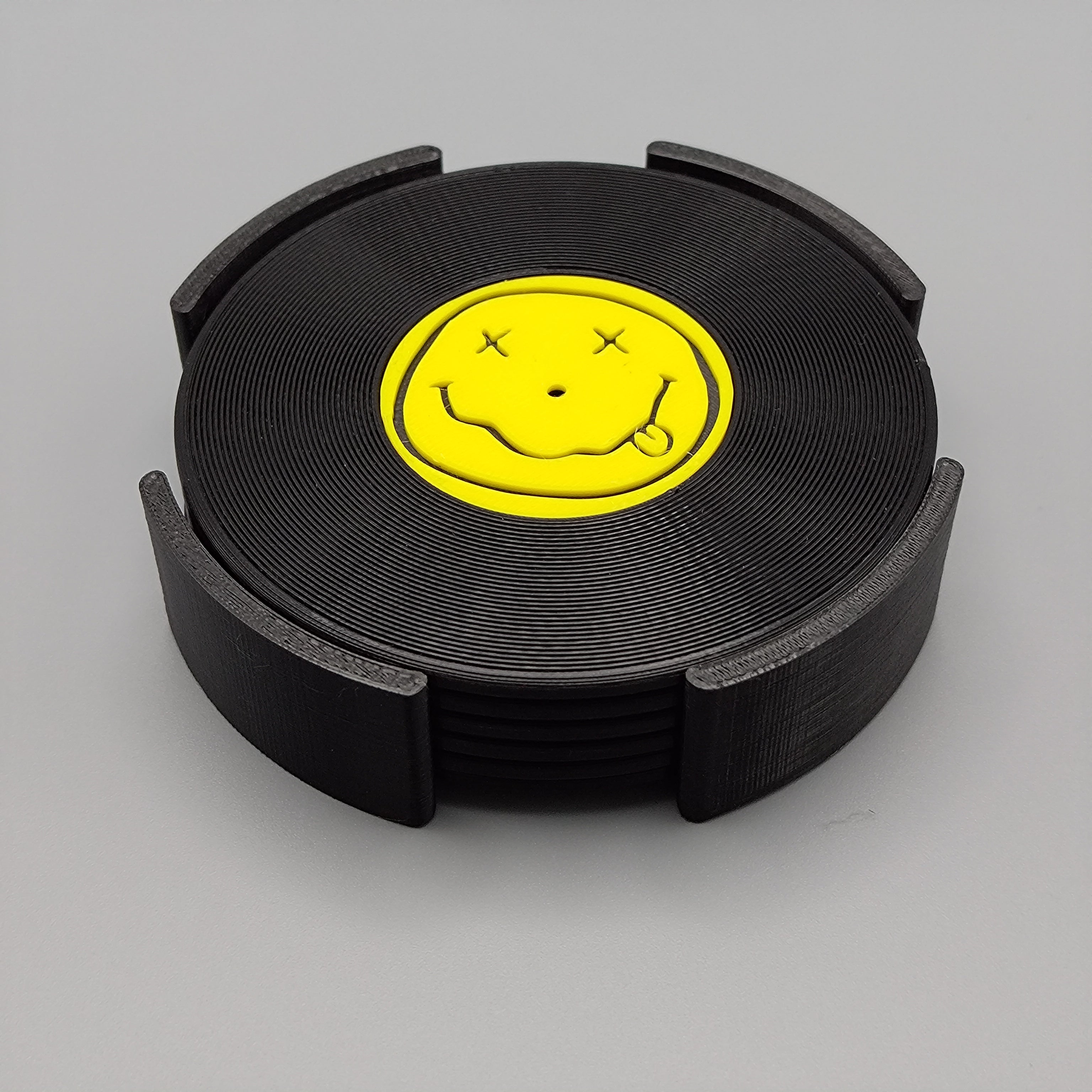 Record Coaster inspired by Nirvana - Fillywinkel