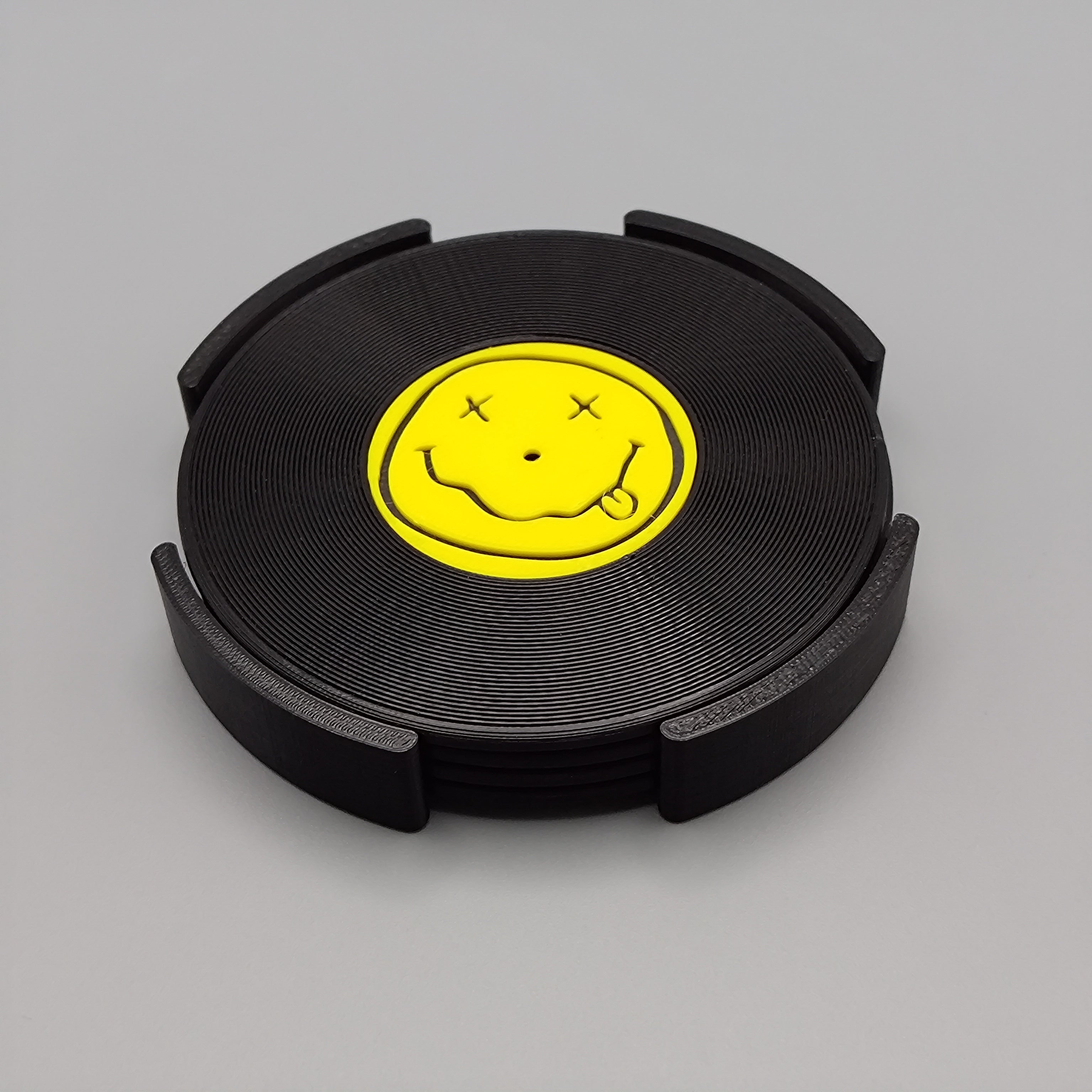 Record Coaster inspired by Nirvana - Fillywinkel