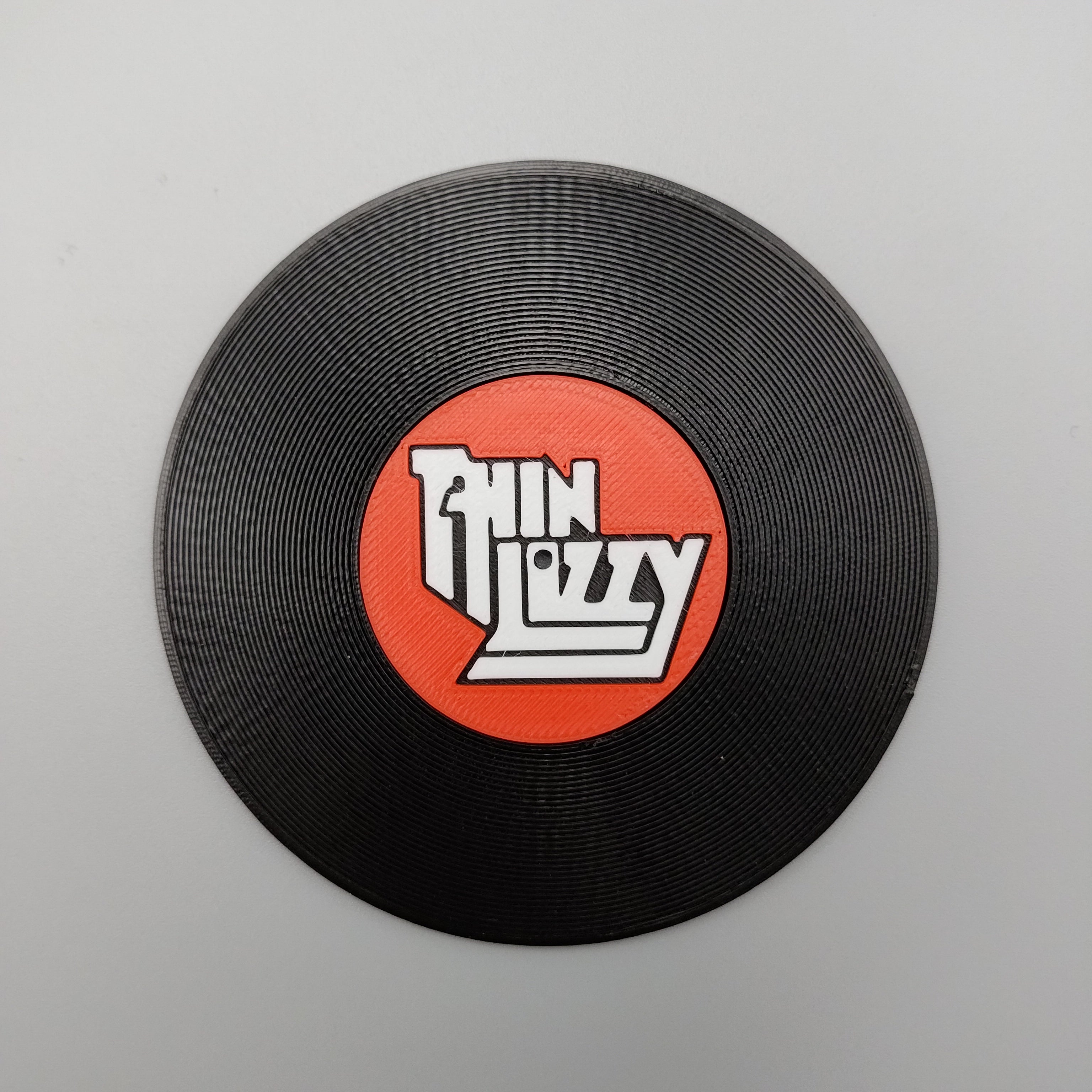 Record Coaster inspired by Thin Lizzy - Fillywinkel