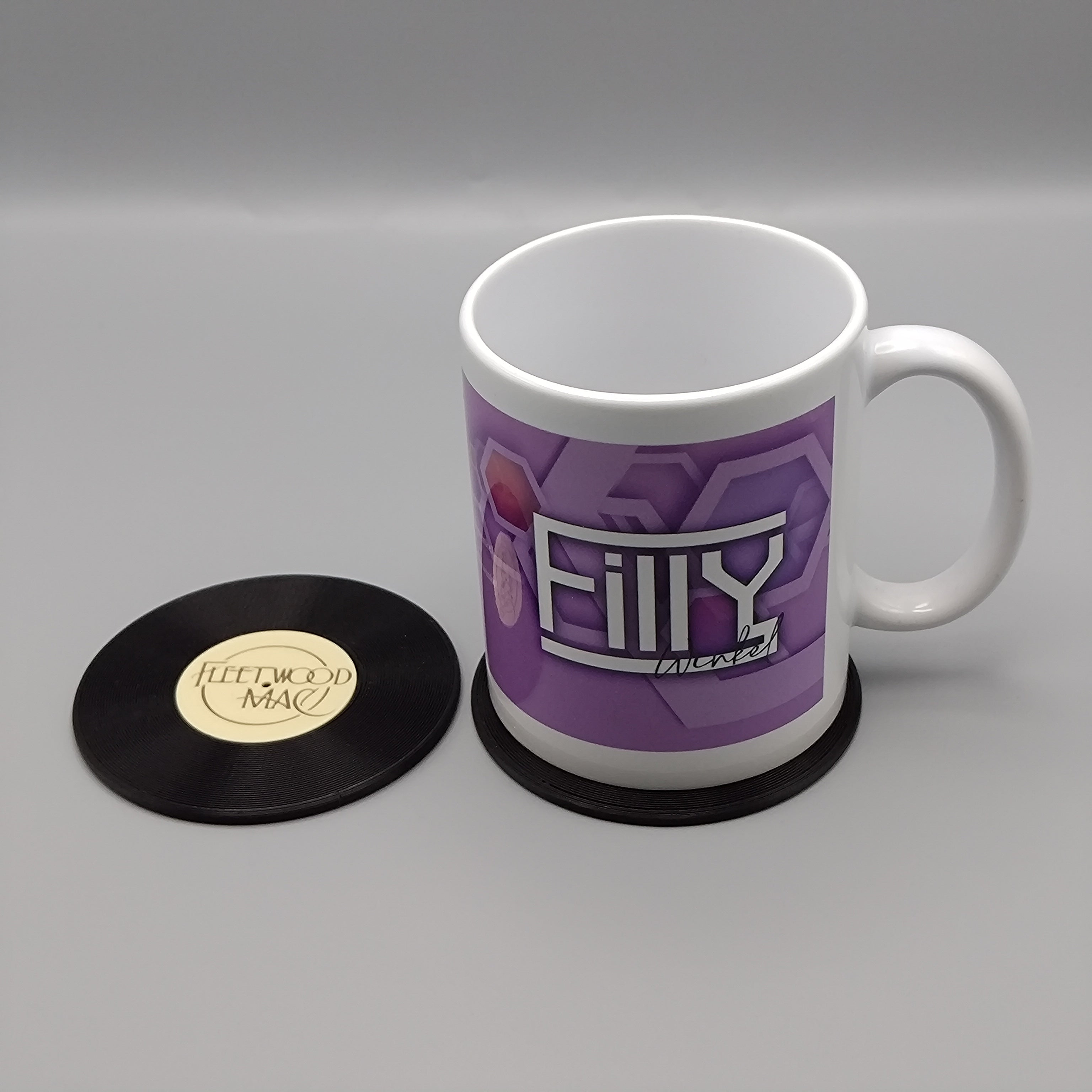 Record Coaster inspired by Fleetwood Mac - Fillywinkel