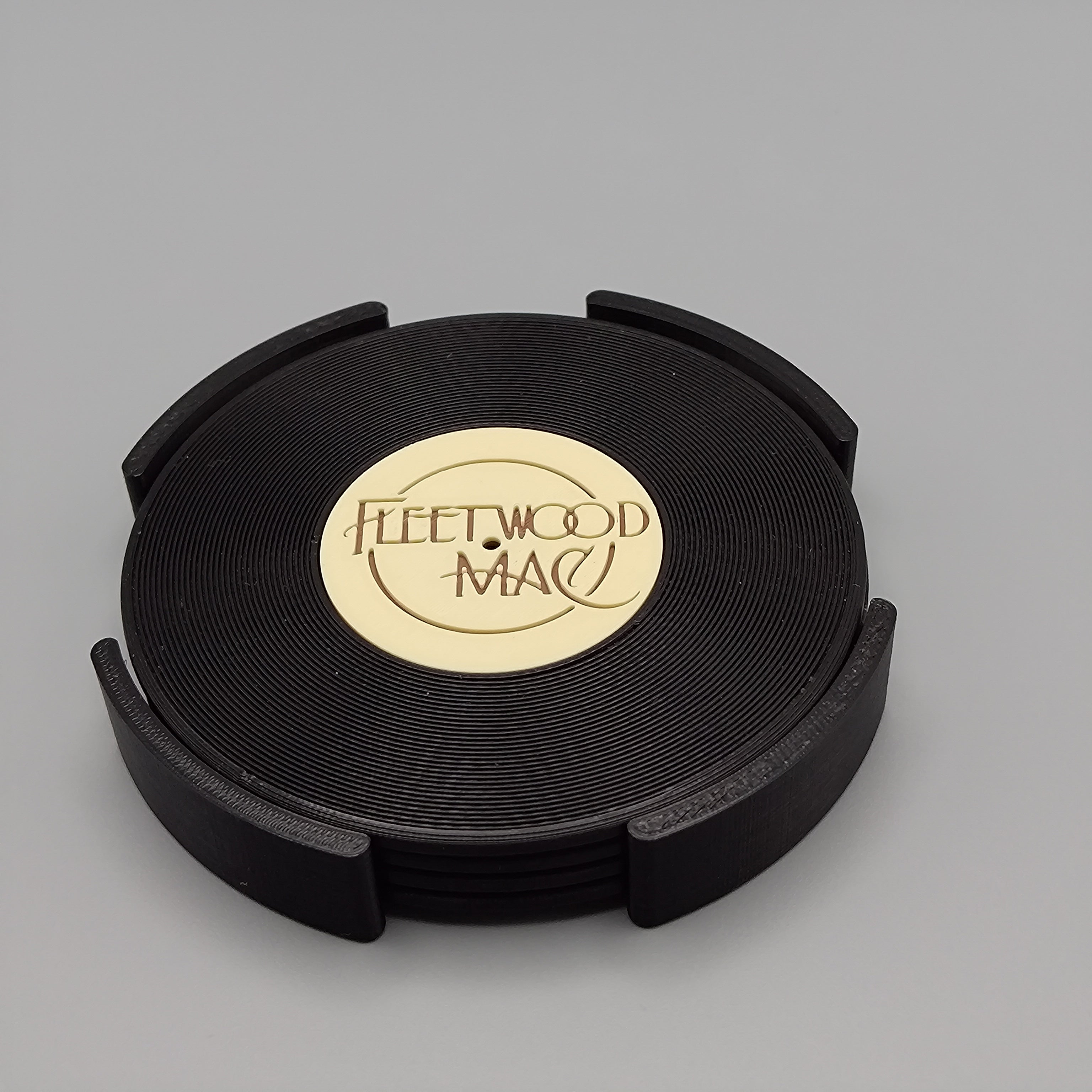 Record Coaster inspired by Fleetwood Mac - Fillywinkel