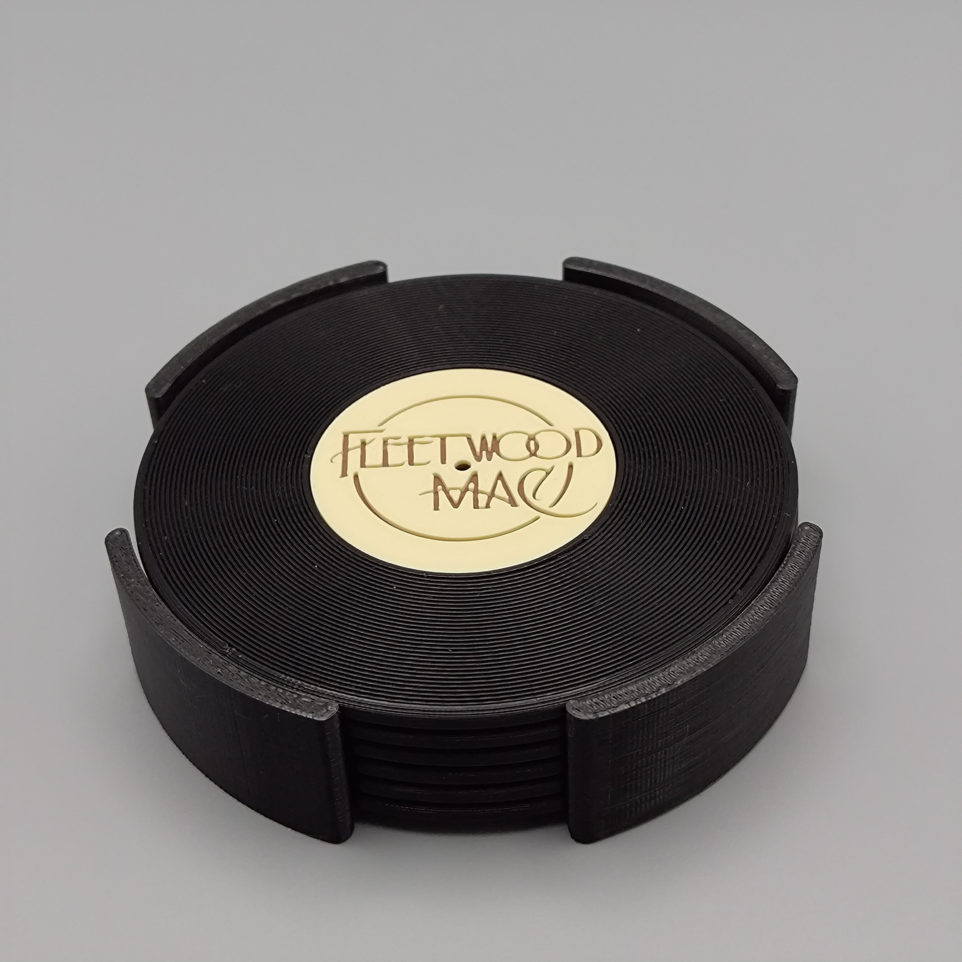 Record Coaster inspired by Fleetwood Mac - Fillywinkel