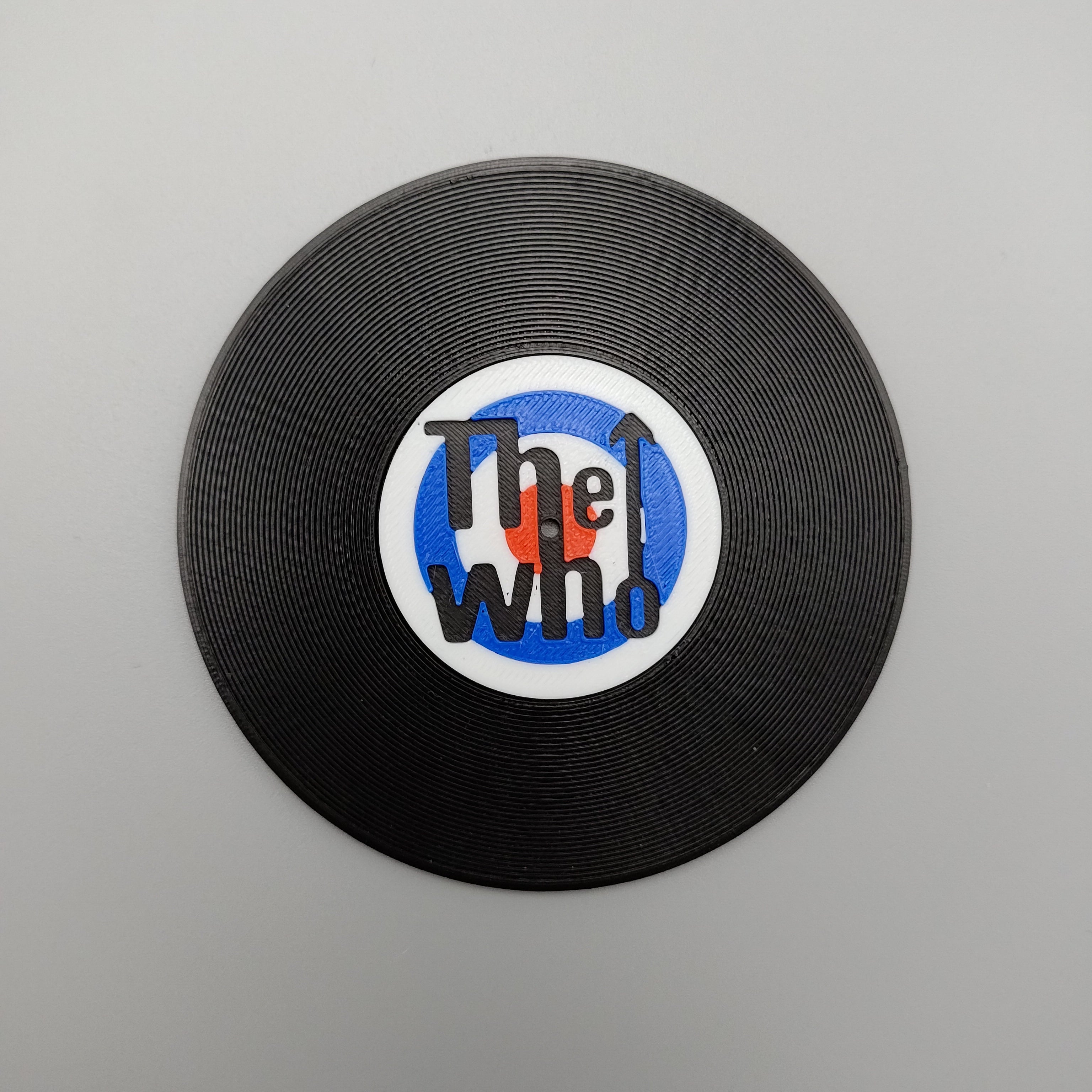 Record Coaster inspired by The Who - Fillywinkel