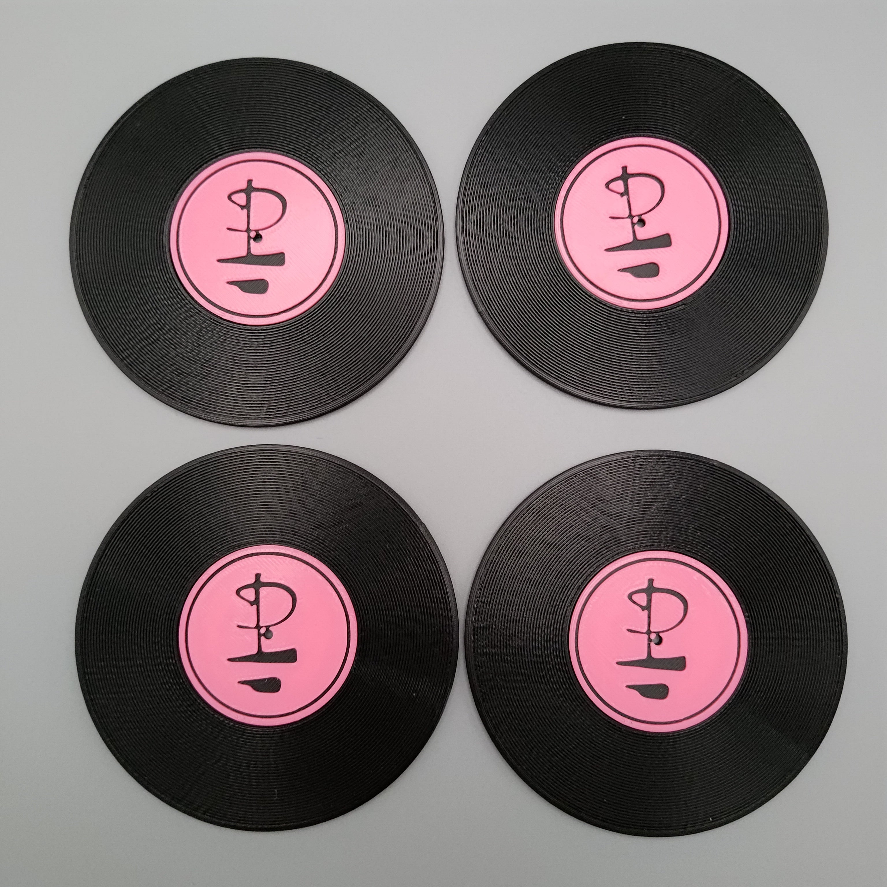 Record Coaster inspired by Pink Floyd - Fillywinkel