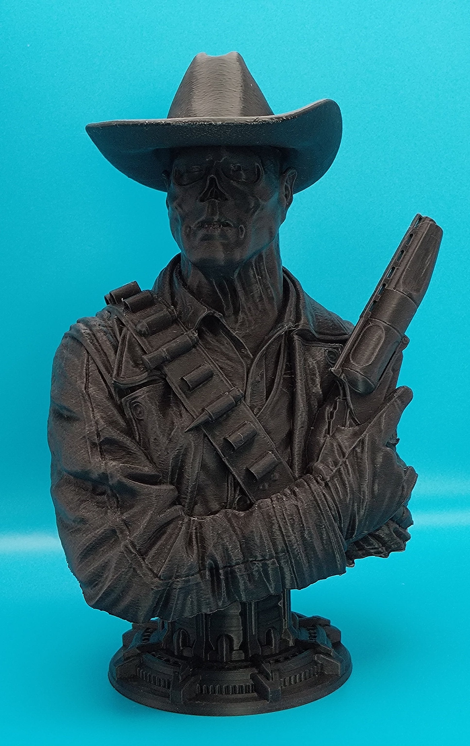 Bust inspired by Fallout's "The Ghoul" - Fillywinkel