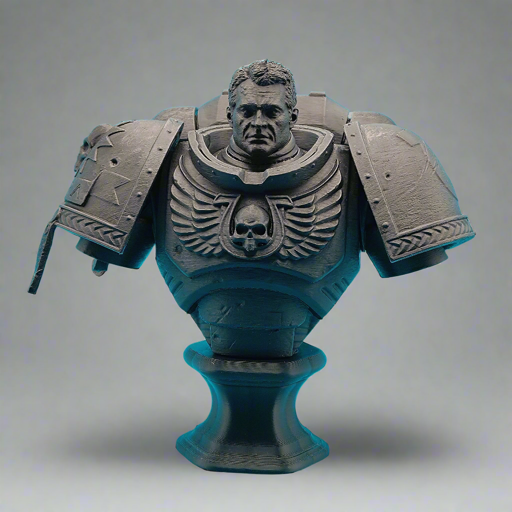 Bust inspired by Warhammer 40K: Lieutenant Titus - Fillywinkel