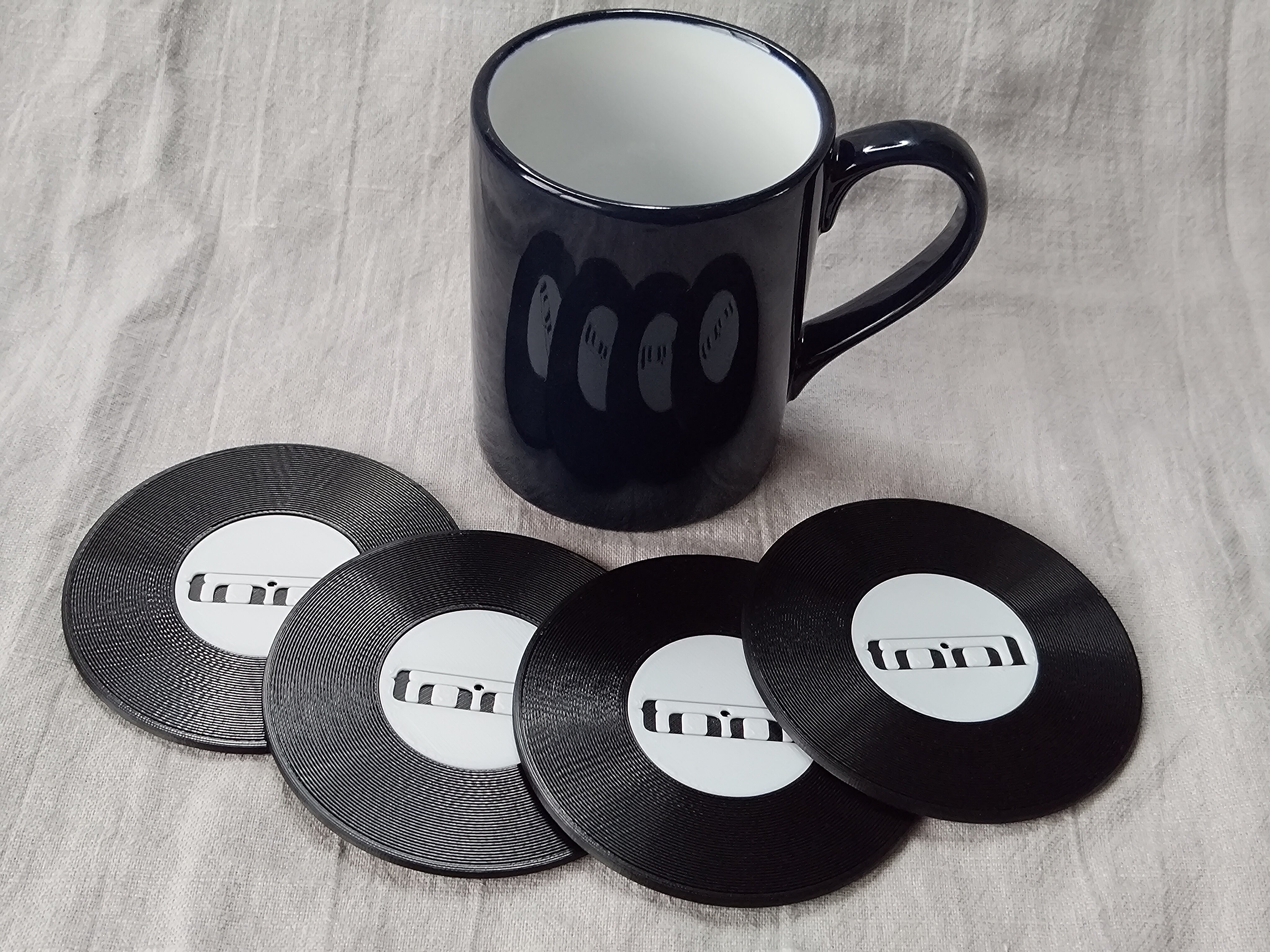 Record Coaster inspired by Tool - Fillywinkel