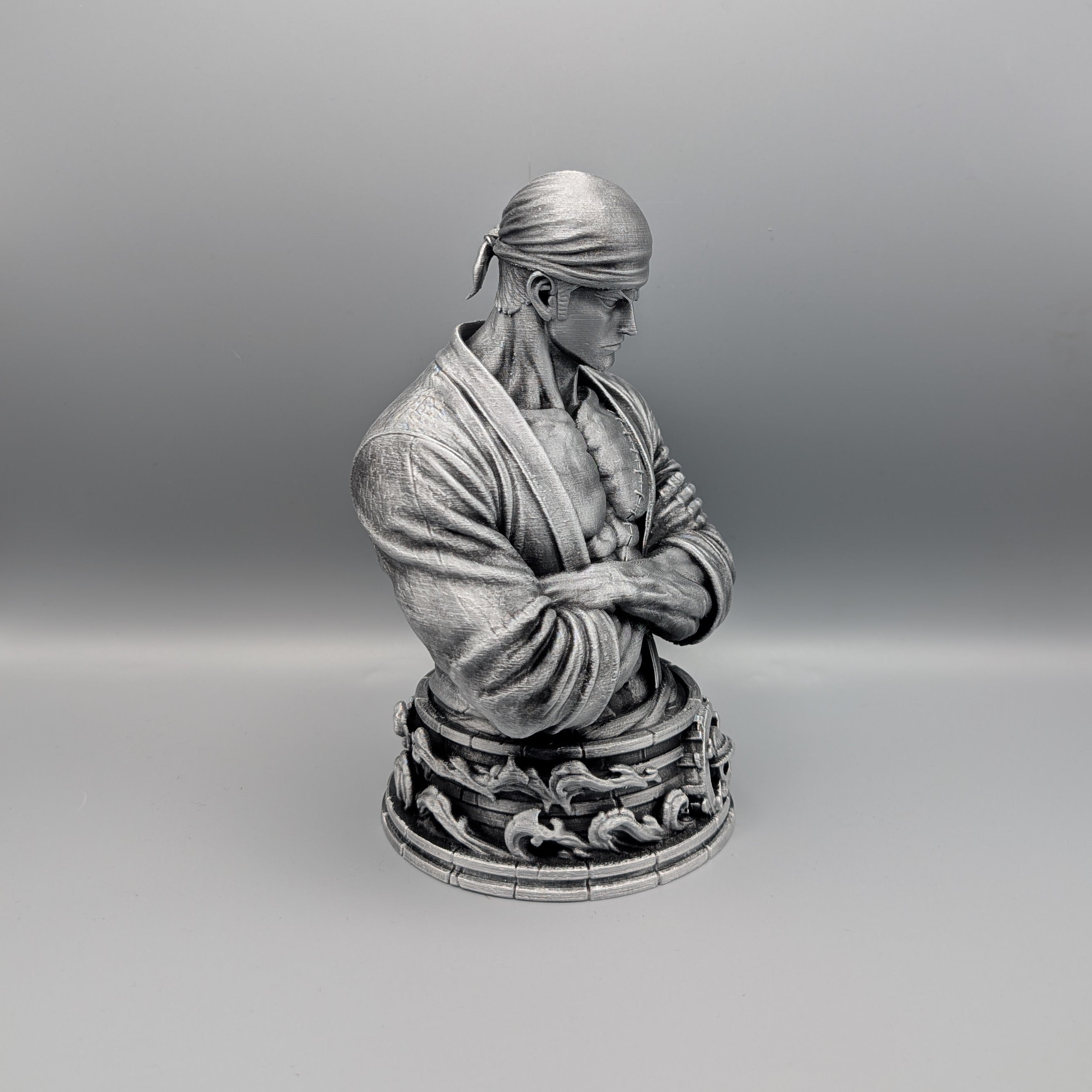 Roronoa Zoro collectible anime bust right side display angle