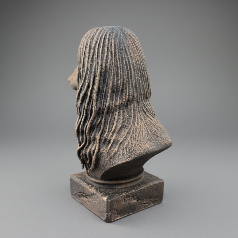 3D Printed Afghan Hound bust