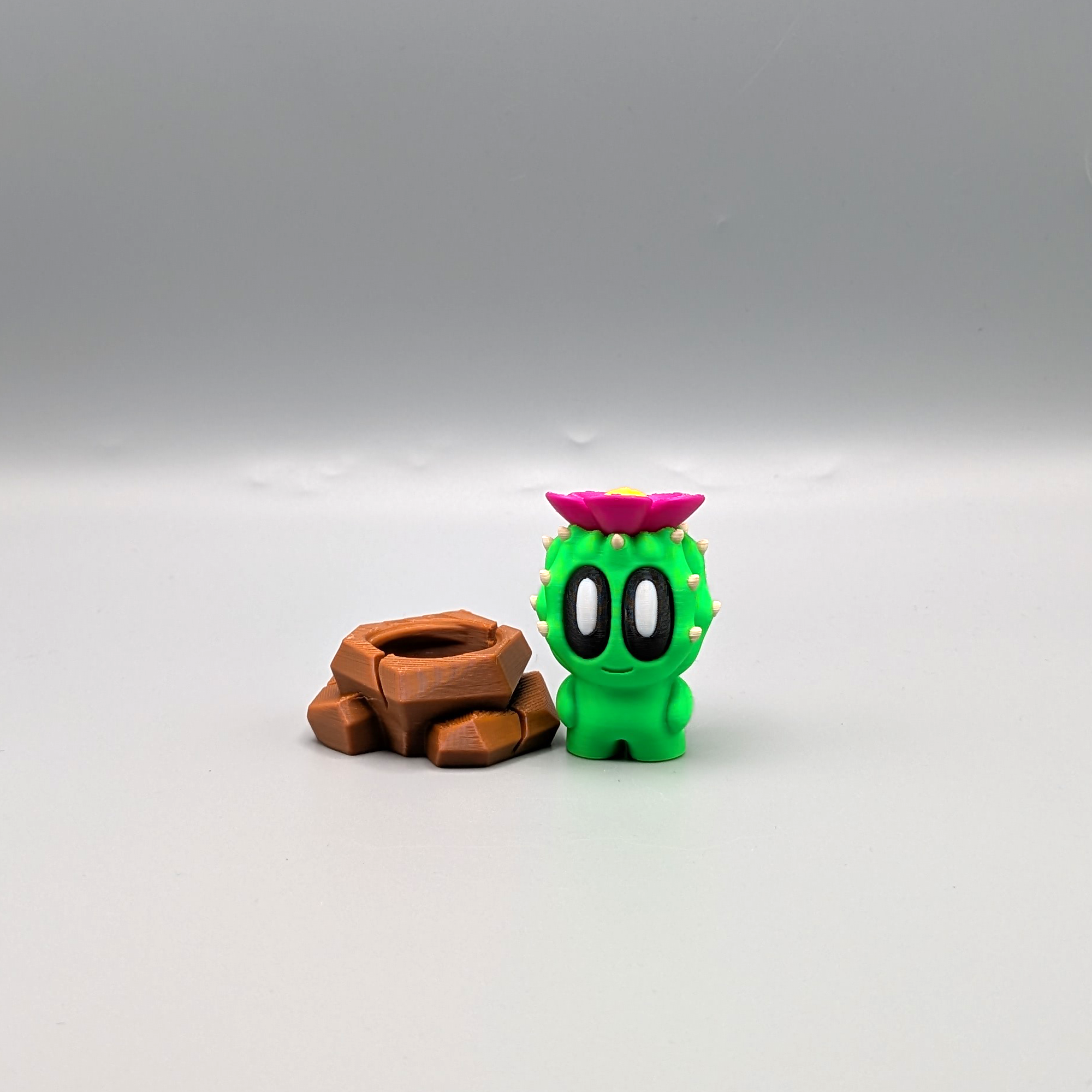Desk Buddy barrel cactus desk decor