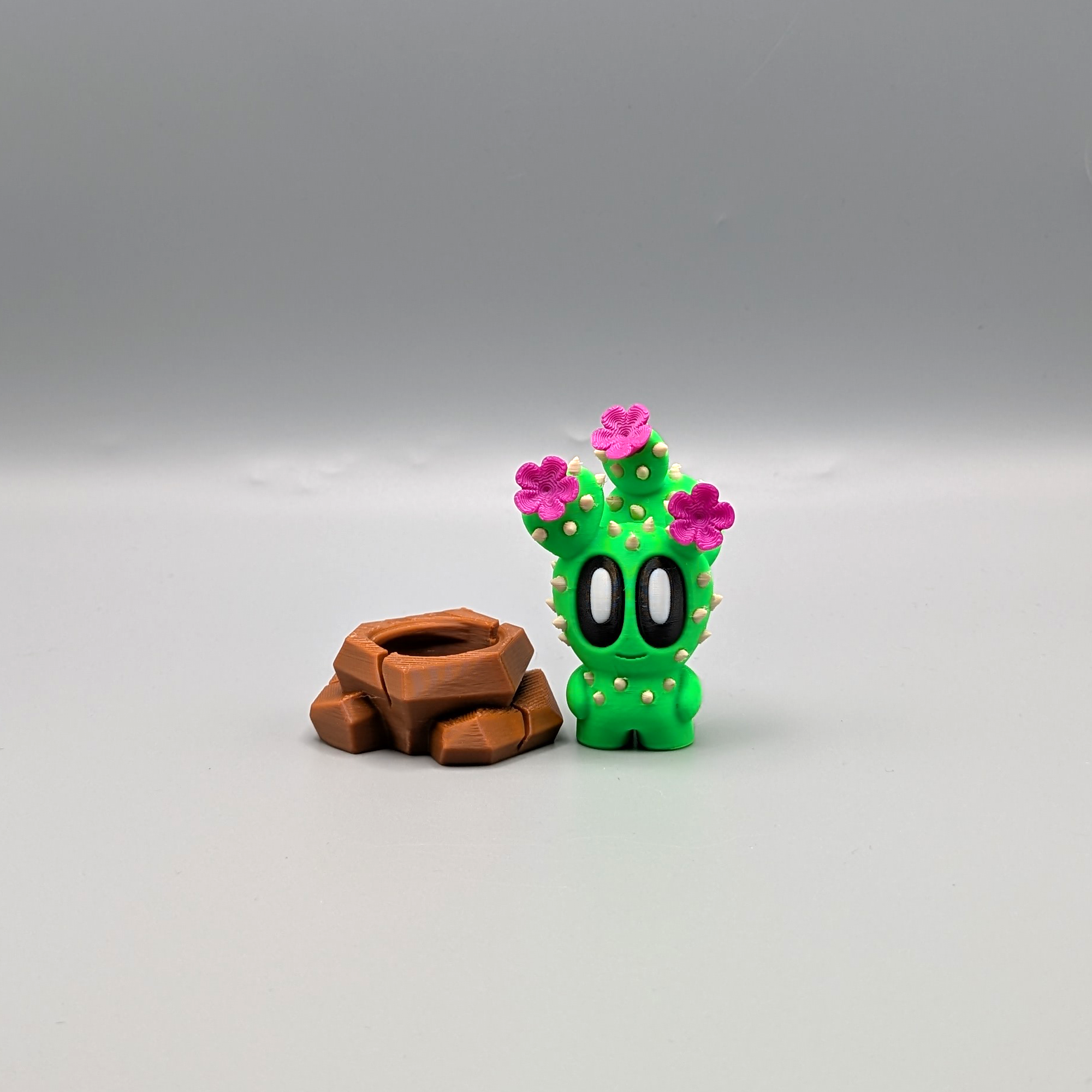 Desk Buddy prickly pear cactus desk decor
