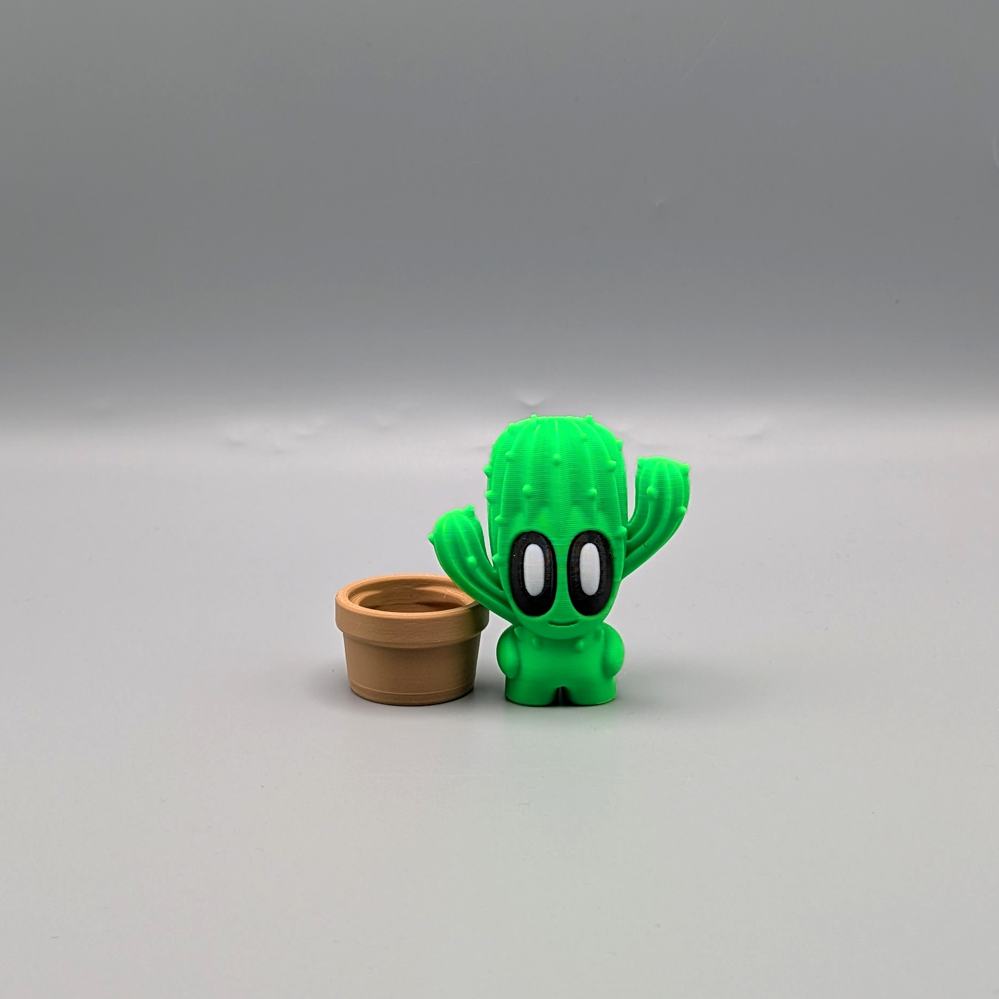Desk Buddy saguaro cactus on desk workspace
